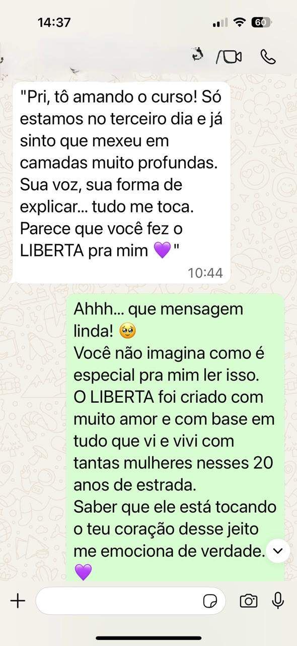 Curso Liberta: Supere a dependência emocional e viva relacionamentos que curam — imagem 4
