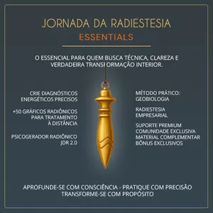 Imagem de capa para o Curso online Jornada Da Radiestesia Essentials - Plano De Assinatura