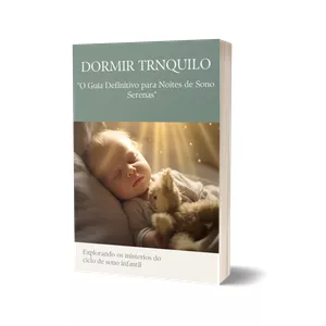 Imagem de capa para o Ebook DORMIR TRANQUILO o guia definitivo para noites de sono serenas. 