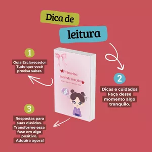 Imagem de capa para o Ebook Primeira Mestruação 