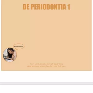 Imagem de capa para o Ebook Apostila de periodontia 1