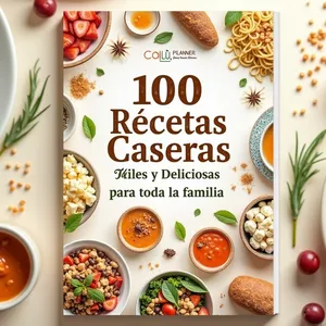 Imagen de portada para Ebook 100 Recetas Caseras Fáciles y Deliciosas para Toda la Familia