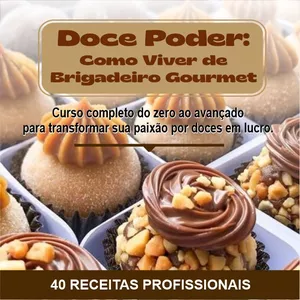 Imagem de capa para o Curso online Doce poder: Como viver  de Brigadeiro Gourmet 