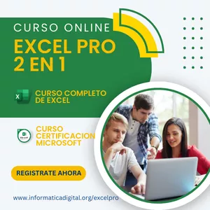 Imagen de portada para Ebook Excel PRO 2 en 1 