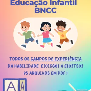 Curso Modelos de Planos de Aula para Educação Infantil - Alinhados com a BNCC