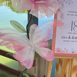 Imagem de capa para o Curso online Molde Borboleta Tecido Organza M