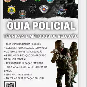 Imagem do curso Guia da Redação Policial 