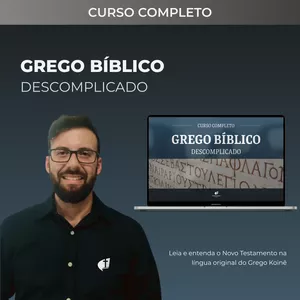 Imagem de capa para o Curso online Curso Grego Bíblico Descomplicado 2.0