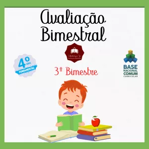 Imagem de capa para o Ebook AVALIAÇÃO 3º BIMESTRE - 4º ANO ENSINO FUNDAMENTAL 