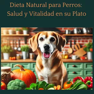 Imagen de portada para Ebook Dieta Natural para Perros: Salud y Vitalidad en su Plato"