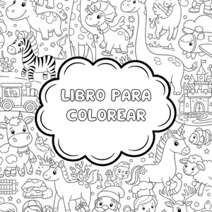 Imagen de portada para Ebook Libro para Colorear Educativo: Diversión y Aprendizaje para Niños