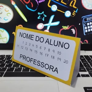 Imagem de capa para o Ebook CRACHÁ DE MESA - 6 CORES