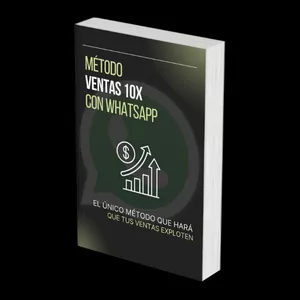 Imagen de portada para Ebook Método ventas 10X con WhatsApp