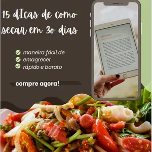 Imagem de capa para o Ebook 15 dicas de como secar em 30 dias 