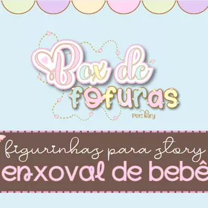 Imagem de capa para o Curso online Box de Fofura - Figurinhas Enxoval de Bebê