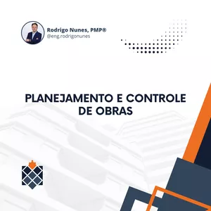 Imagem de capa para o Curso online Planejamento e Controle de Obras