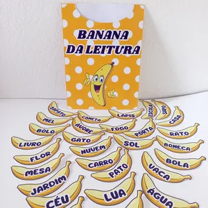 Imagem de capa para o Ebook BANANA DA LEITURA