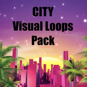 Cover image for Online course City Themed Pack visual loops 🏙  70% DISCOUNT!