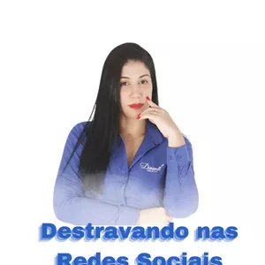 Imagem de capa para o Curso online Destravando nas redes sociais