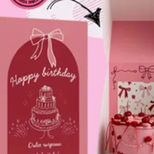 Imagen de portada para Curso online 🎁Kit 6 Diseños de Caja porta torta:  Plantillas editables en Canva