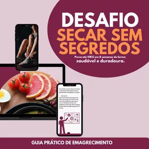 Imagem de capa para o Ebook DESAFIO SECAR SEM SEGREDOS