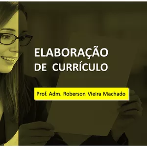 Imagem de Elaboração de Currículo criado por Roberson Vieira Machado na hotmart