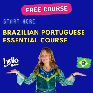 Cover image for Online course Free Brazilian Portuguese Essential Course for Beginners 