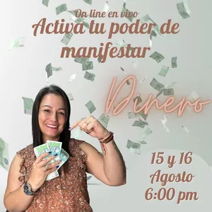 Imagen de portada para Curso online Activa tu poder de Manifestar Dinero