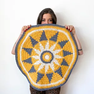 Imagem de capa para o Curso online Tapete Mandala