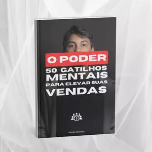 Imagem de capa para o Ebook O Poder de 50 Gatilhos Mentais para elevar as suas vendas