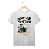 Camiseta Feminina - Musicoterarapeuta NÃO É professor de música. 