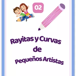 Imagen de portada para Ebook Rayitas y Curvas de pequeños artistas 2