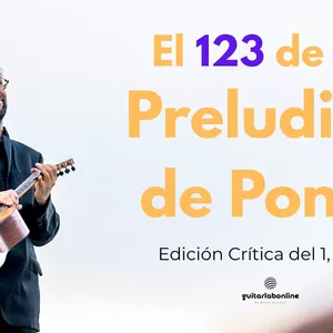 Imagen de portada para Curso online El 123 de los Preludios de Manuel M. Ponce. 