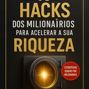 Imagem de capa para o Ebook 10 HACKS MILIONARIOS PARA ACELERAR A RIQUEZA