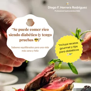 Imagen de portada para Curso online “Se puede comer bien y rico siendo diabético”