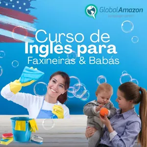 Imagem de capa para o Curso online Noções de Inglês para Faxineiras e Babás nos EUA