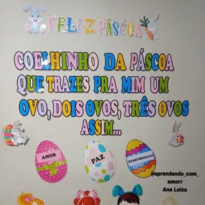 Imagem de capa para o Ebook Painel Feliz Páscoa 