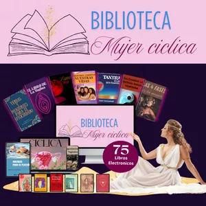 Imagen de portada para Curso online Biblioteca Mujer Cíclica: COLECCIÓN DE LIBROS DIGITALES