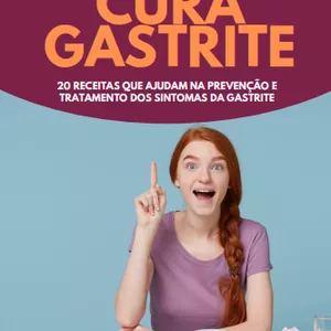 Imagem de capa para o Ebook A DIETA CURA GASTRITE