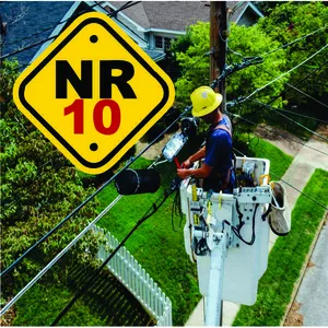 Imagem do curso NR10 - Rápido e Fácil - Treinamento para profissionais da área de elétrica.
