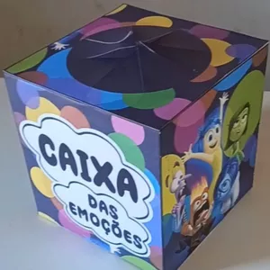 Imagem de capa para o Ebook Caixa das emoções - divertidamente