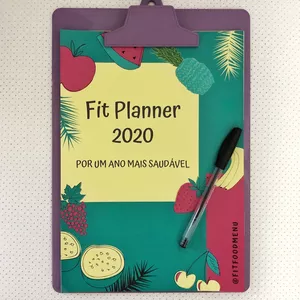 Imagem de capa para o Ebook Fit Planner FITFOODMENU