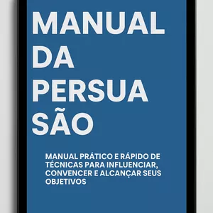 Imagem de capa para o Ebook Manual da Persuasão 