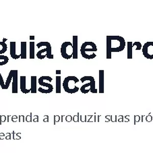Imagem de capa para o Curso online guia de Produção Musical