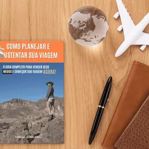 Imagem de capa para o Ebook Como Planejar e Sustentar sua Viagem 