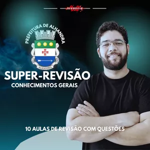 Imagem de capa para o Curso online CONHECIMENTOS GERAIS - PREFEITURA DE ALHANDRA