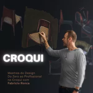 Imagem do curso Croqui do Zero ao Profissional com Fabricio Ronca - Mestres do Design  
