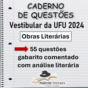 Imagem de capa para o Ebook Caderno de Questões - Vestibular da UFU 2024