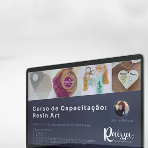 Curso de Capacitação em Resin Art