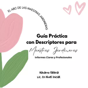 Imagen de portada para Ebook Guía Práctica con Descriptores para la elaboración de informes de Progreso Escolar N.I